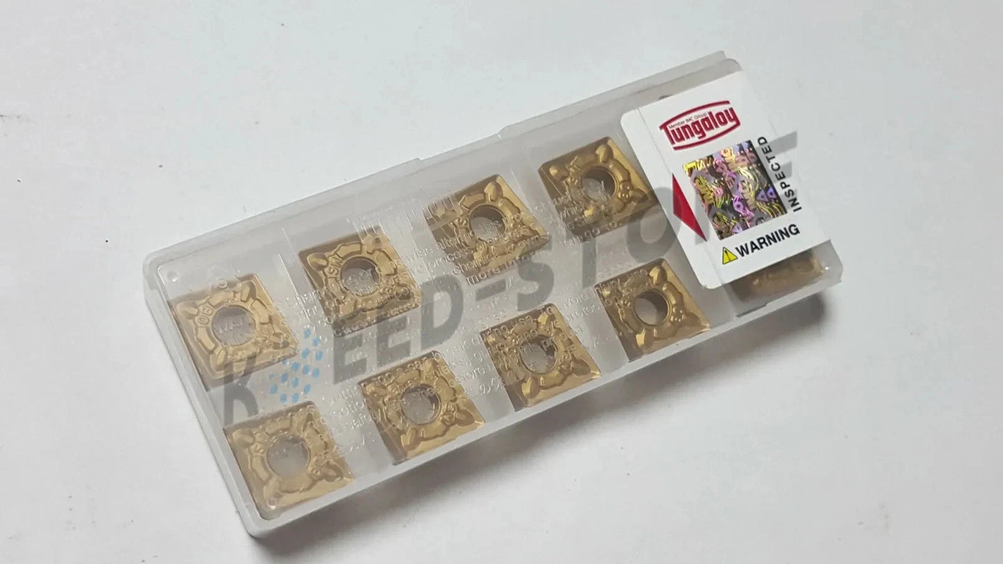 10PCS TUNGALOY CNMG120408-SM T6130 CNC Blade