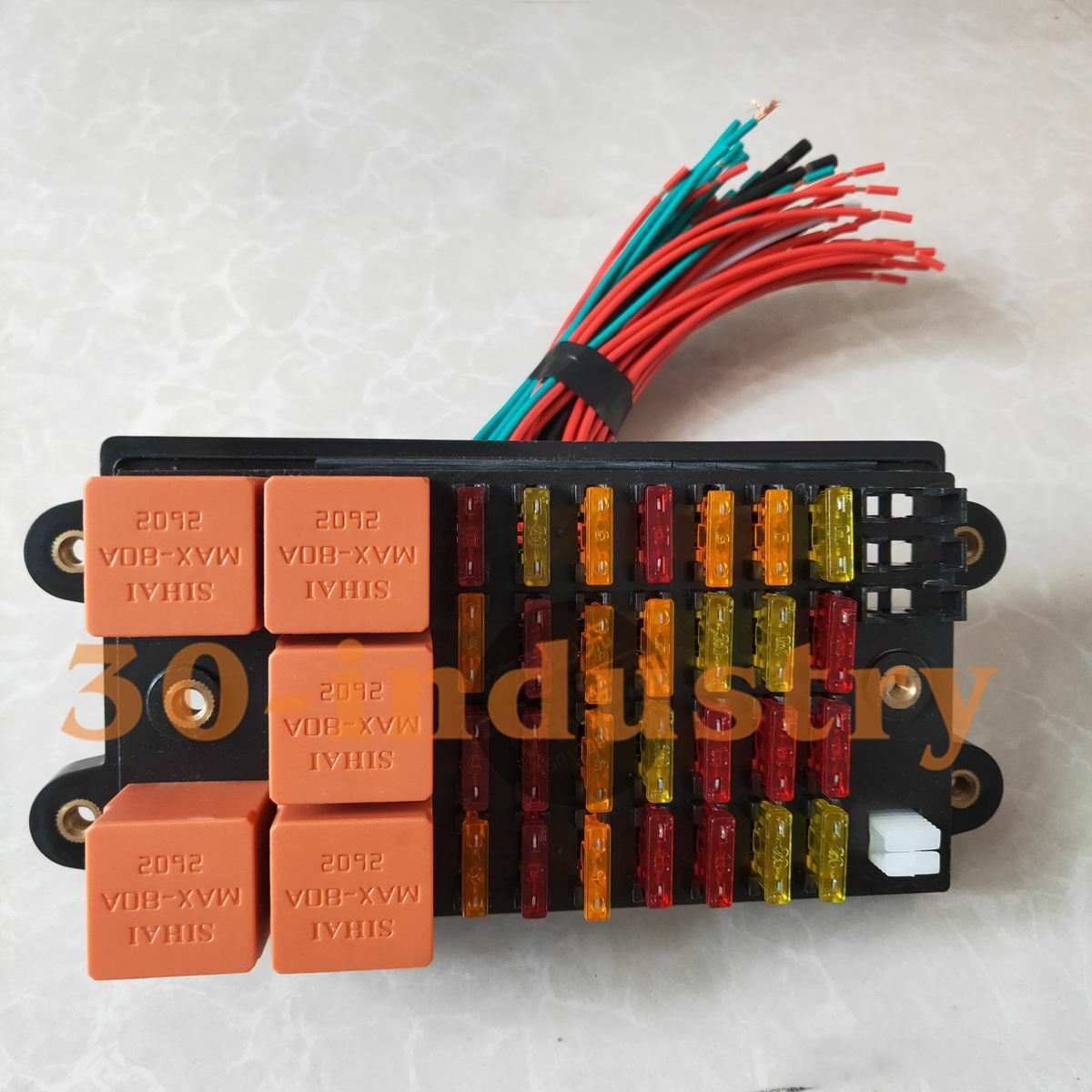 Hyundai Excavator R55/60 - 12V Fuse Box Replacement Part - Hyundai