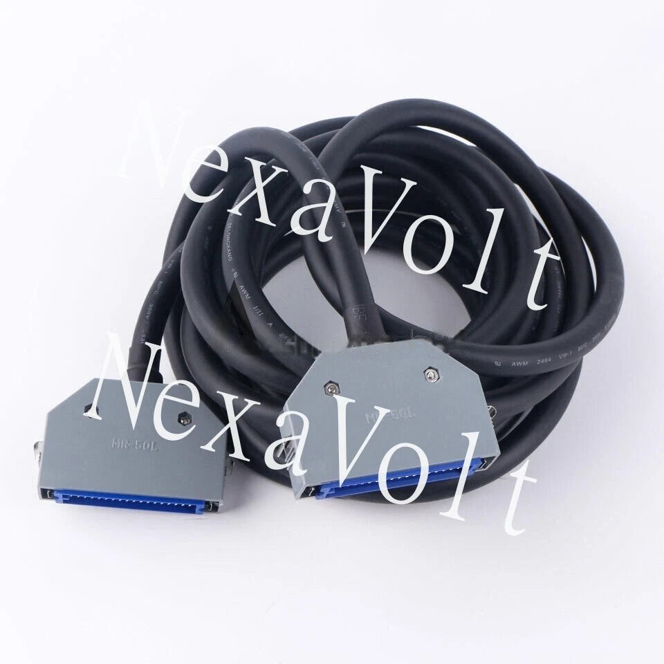 Fit FOR FANUC I/O machine 50-PIN Connection Cable MR-50L Male female 1m/3m/5m