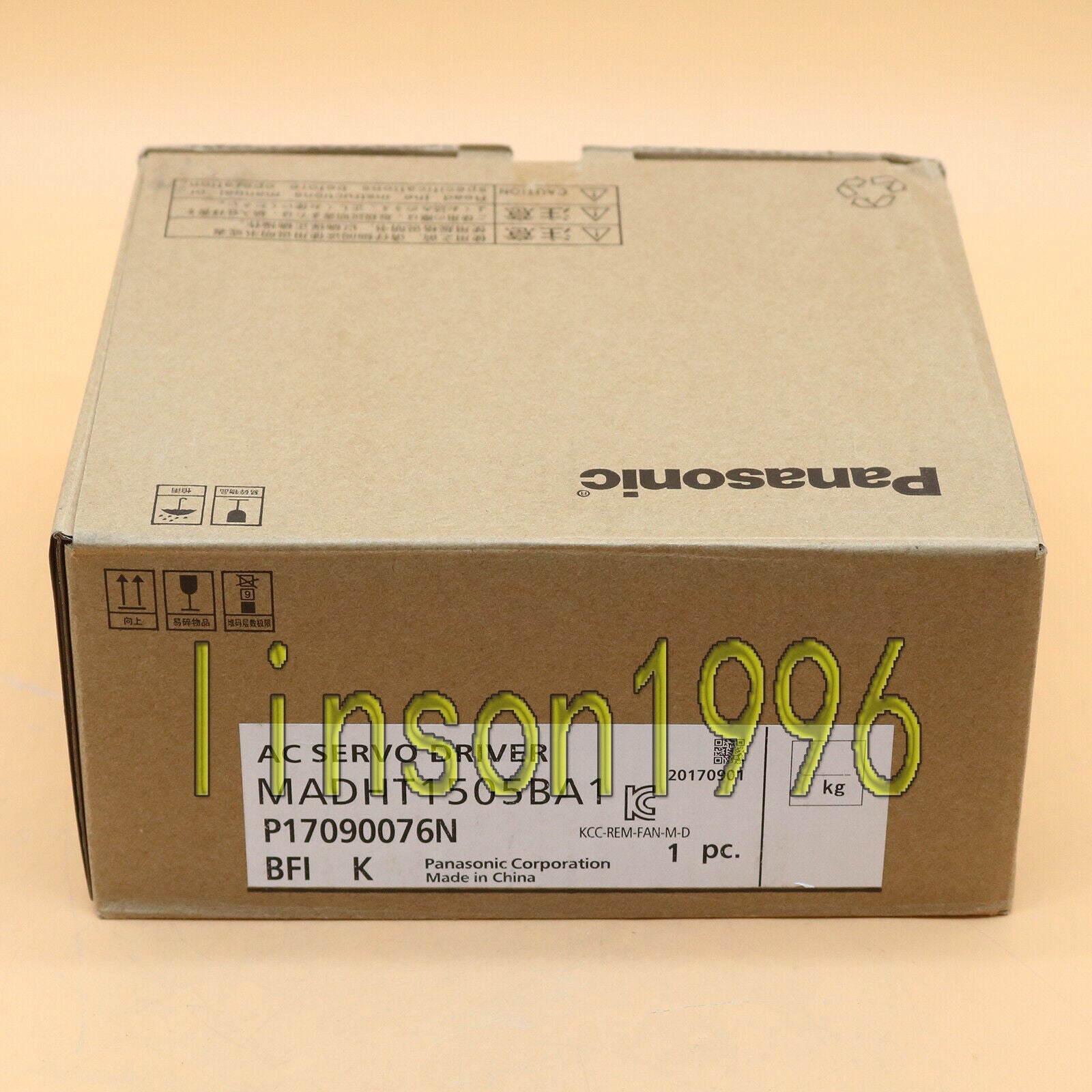 New Panasonic AC Servo Driver MADHT1505BA1 - One-Year Warranty - PANASONIC