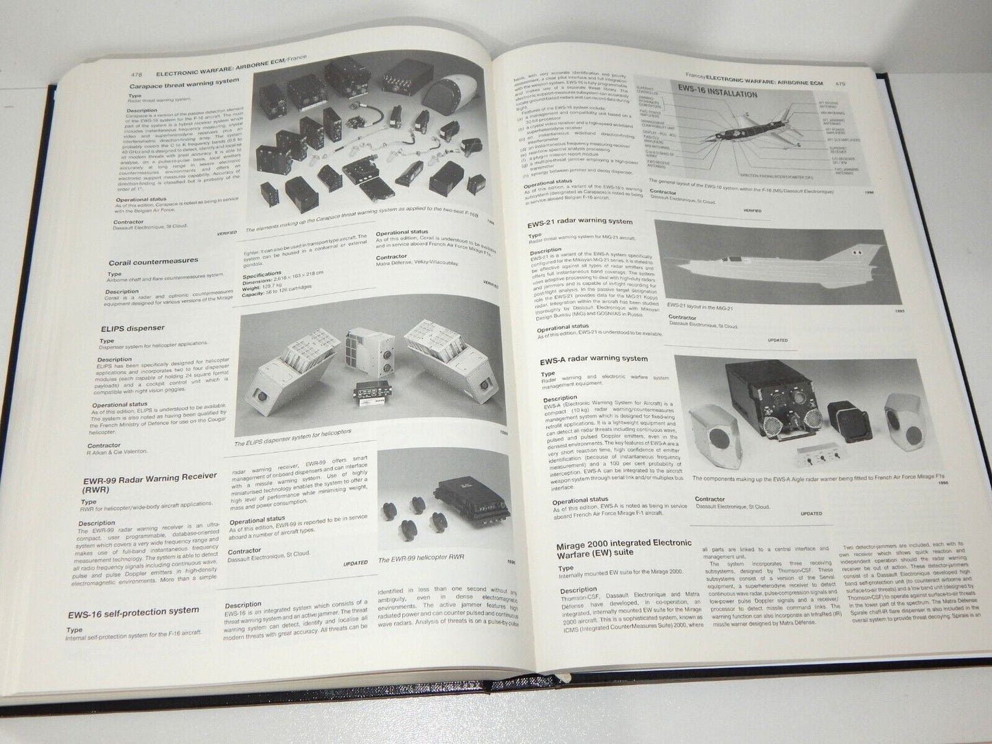 Jane's Radar & Electronic Warfare Systems (1997-98) Military Book - KOEED