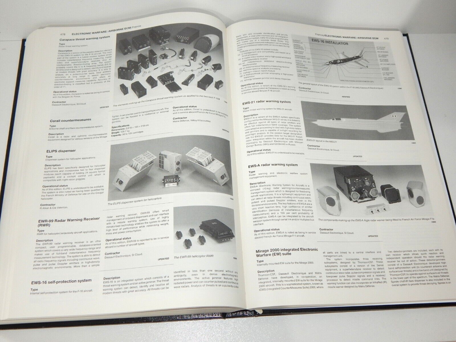 Jane's Radar & Electronic Warfare Systems (1997-98) Military Book - KOEED