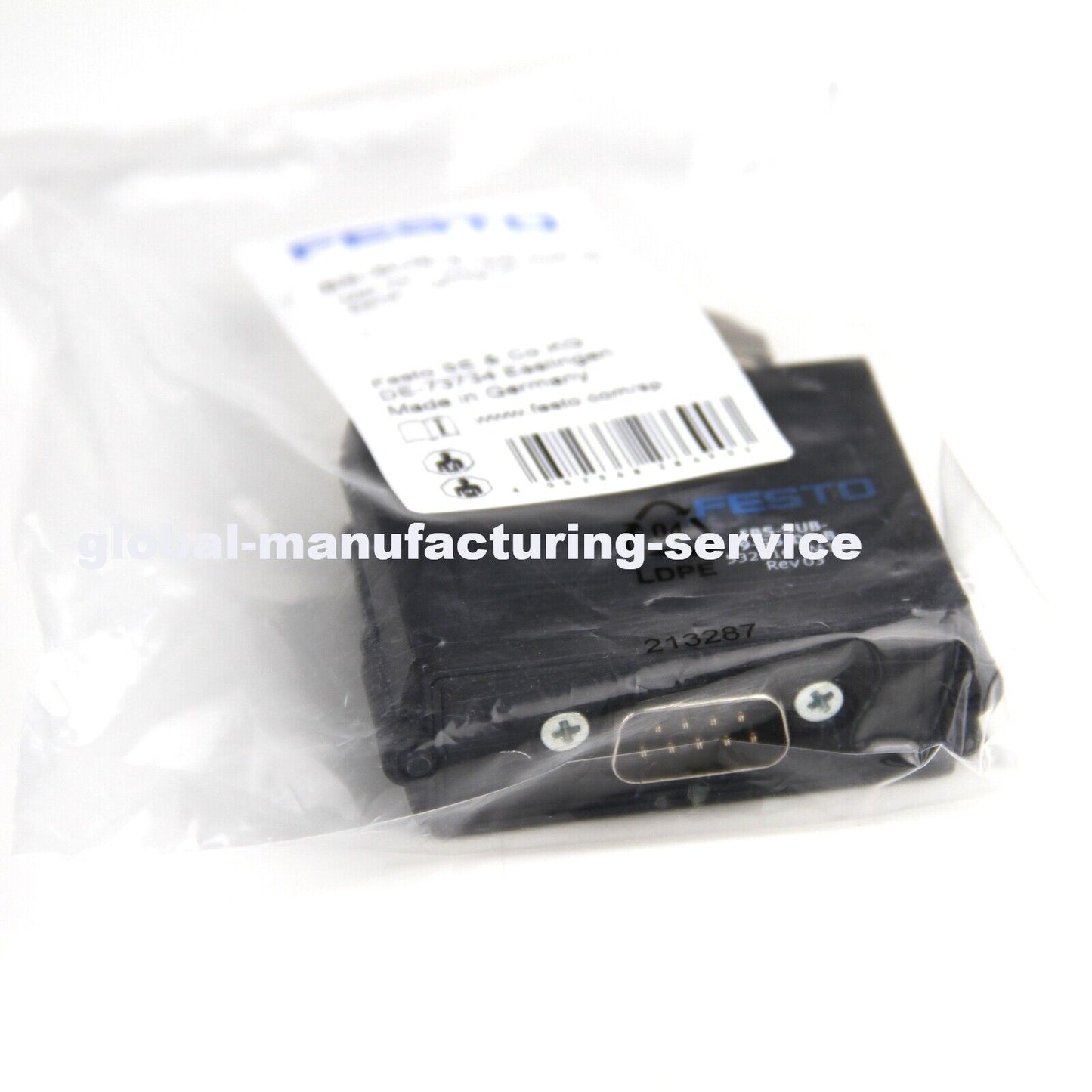 new FESTO FBS-SUB-9-GS-DP-B 532216 PLC Fieldbus Socket Plug - FESTO