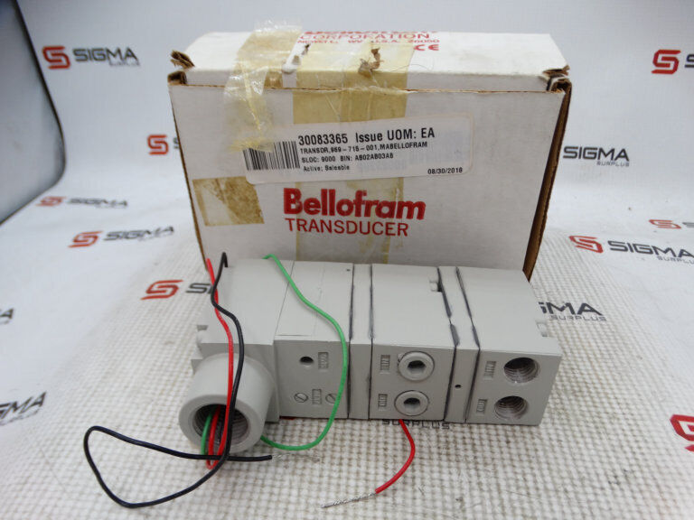 MARSH BELLOFRAM TRANSDUCER 969-715-001 - MARSH BELLOFRAM