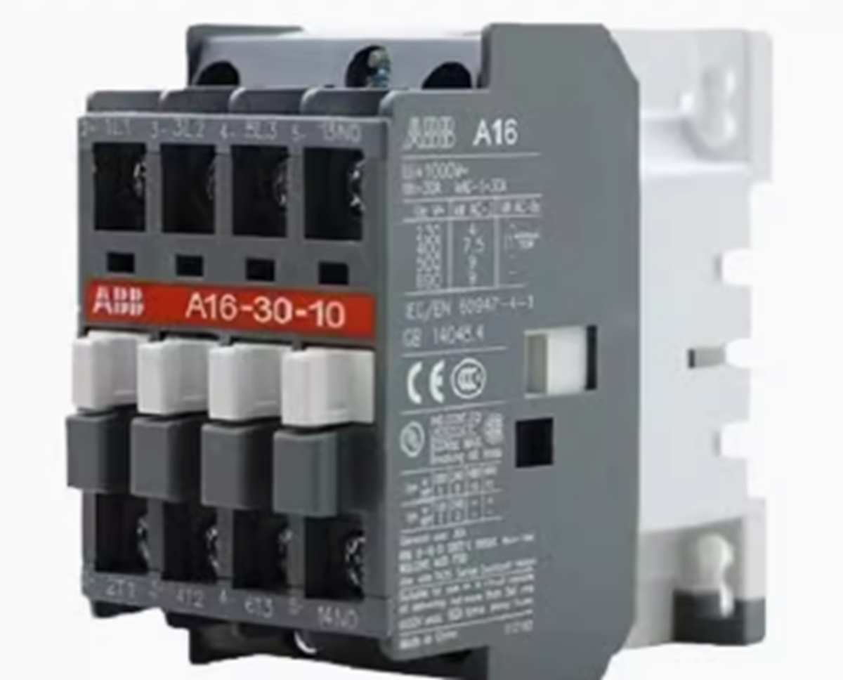 ABB A16-30-10 Contactor AC110V, high-quality AC contactors for reliable power control, suitable for 110V applications, featuring 16 poles and 30 ampere ratings, designed for industrial and residential use, built to last - ABB