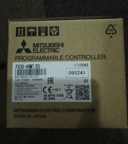 Mitsubishi Programmable Controllers FX3U-48MT-DS – One-Year Warranty - MITSUBISHI