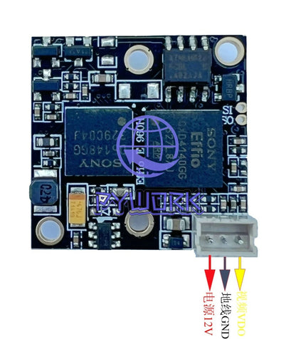 SONY 800 lines CCD low light 4140 surveillance camera motherboard module 23mm