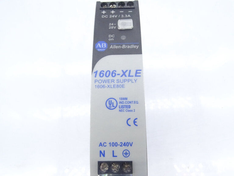 ALLEN BRADLEY 1606-XLE80E POWER SUPPLY - ALLEN BRADLEY