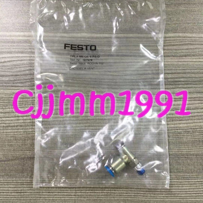 new 1PC Festo one-way throttle valve GRLA-M5-QS-6-RS-D 197578 - FESTO