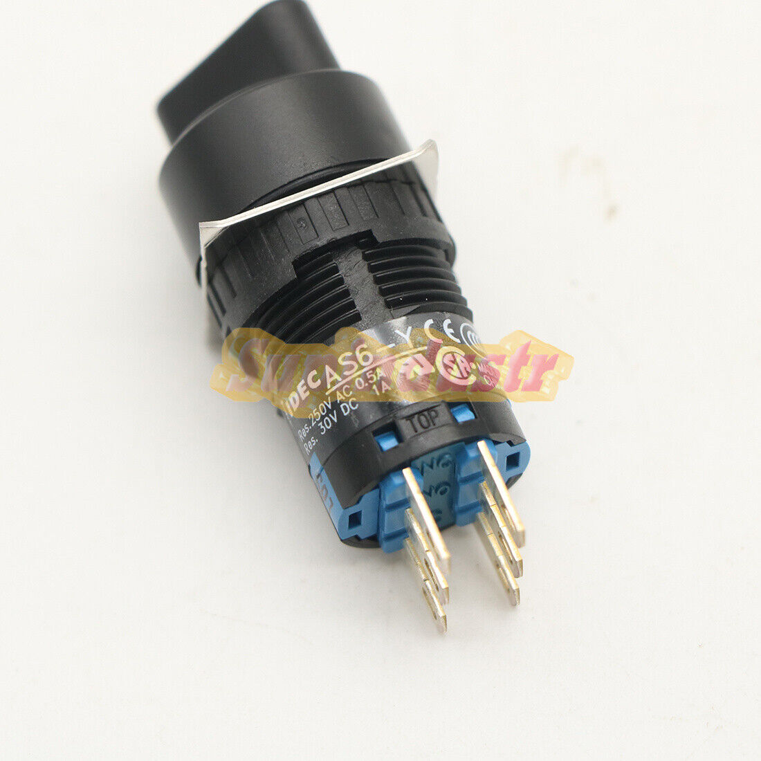 new  1PC IDEC AS6-Y knob second gear switch AS6-Y spot stock IDEC