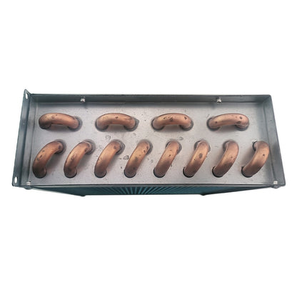 new Small Shell Condenser Radiator Air-Cooled Fan Copper Tube Heat Exchanger