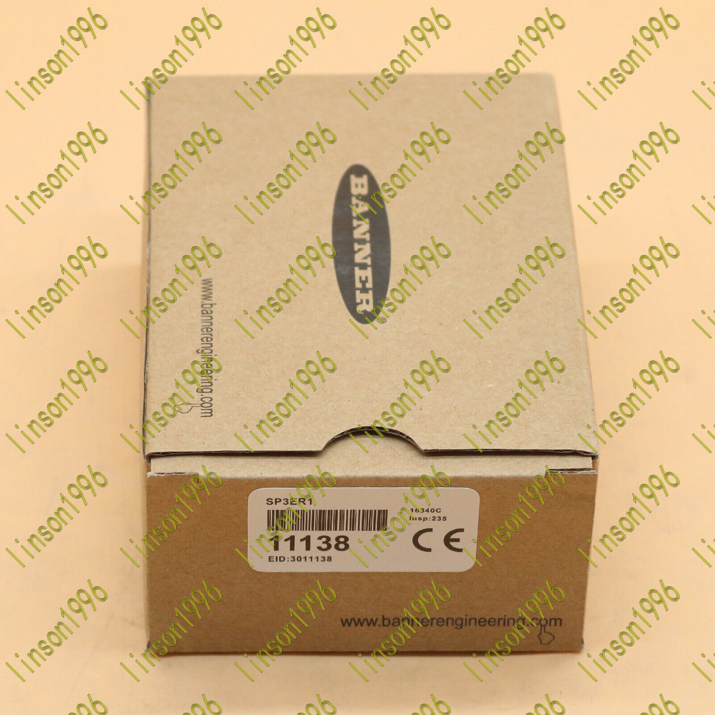 BANNER SP3ER1 Photoelectric Switch in Box - BANNER