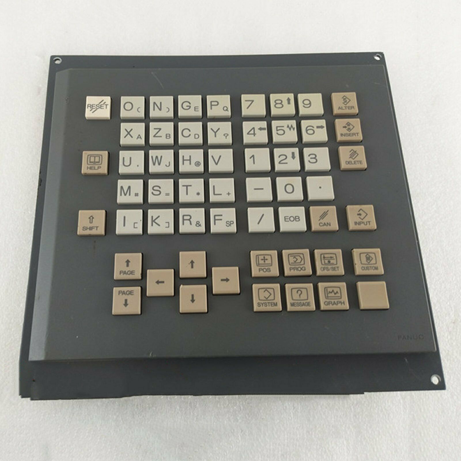 used One  For Fanuc A02B-0281-C125#TBR key board Tested in Good Condition