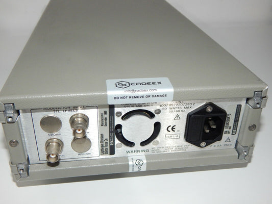 HP 83437A Broadband Light Source 1430nm 1550nm 9/125 μm - HP