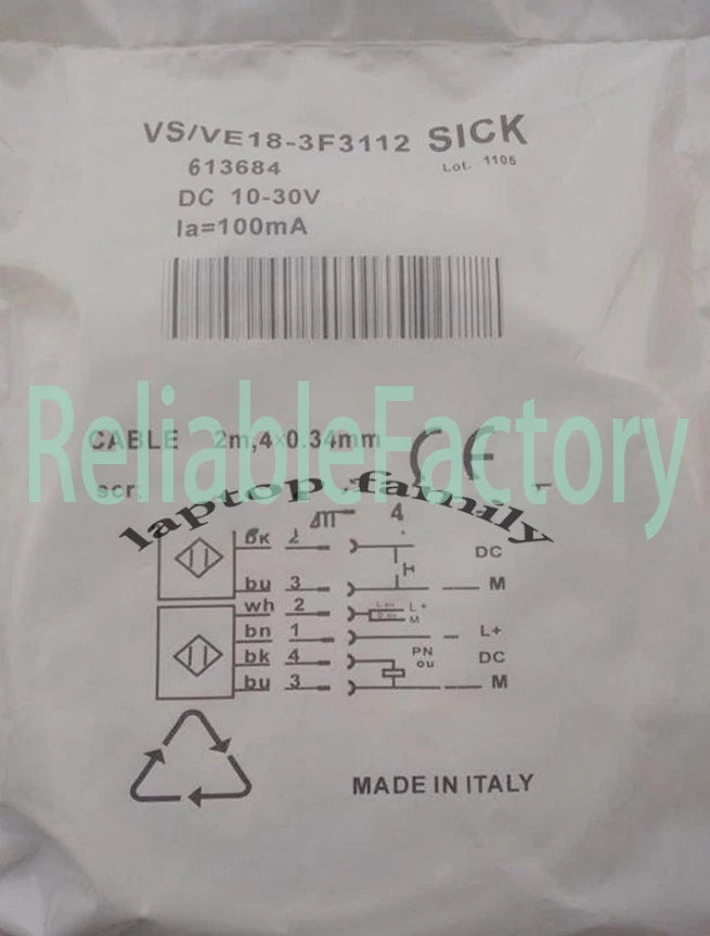 1PC SICK Photoelectric Switch VS/VE18-3F3112 free shipping