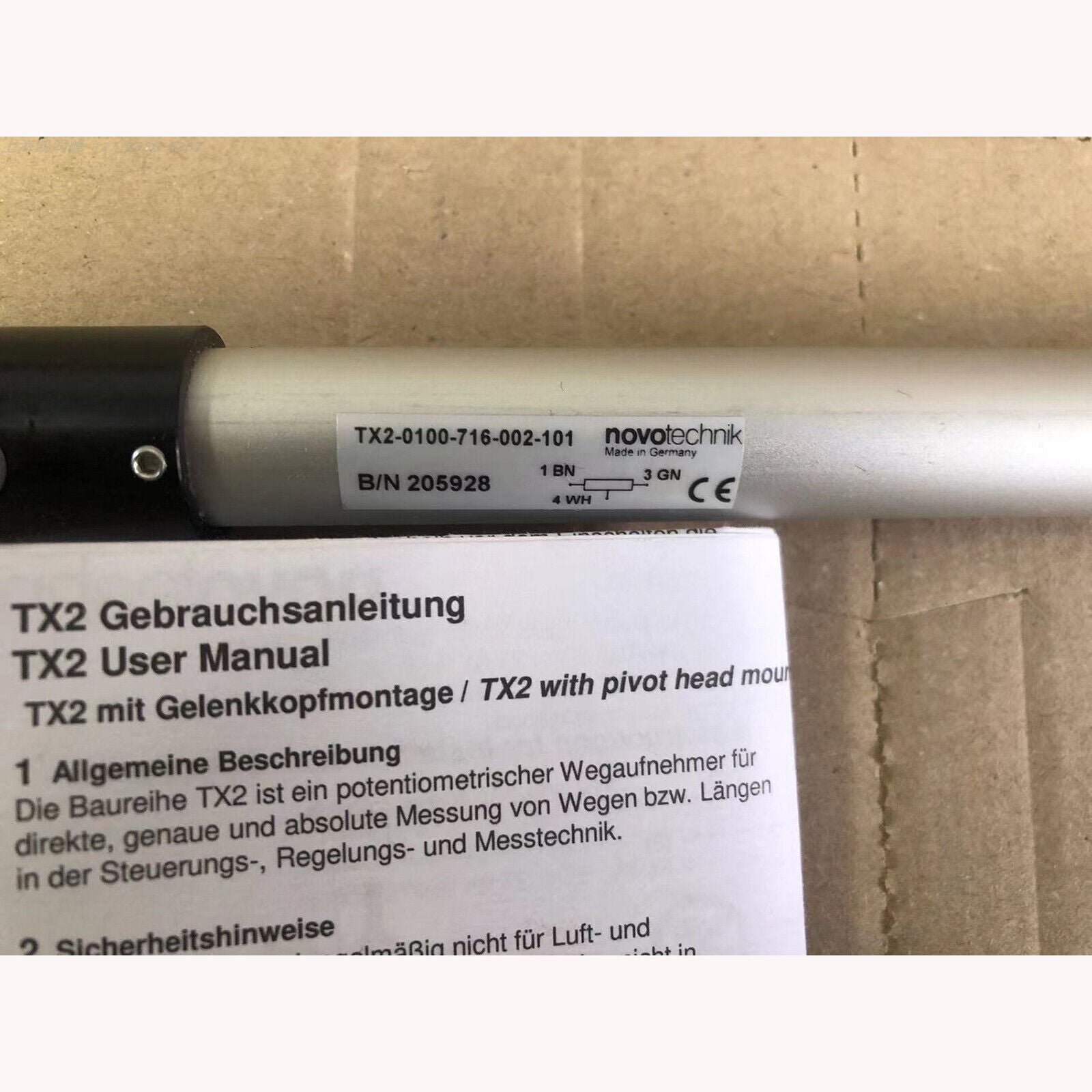 new 1pcs   Novotechnik TX2-0100-716-002-101 spot stock