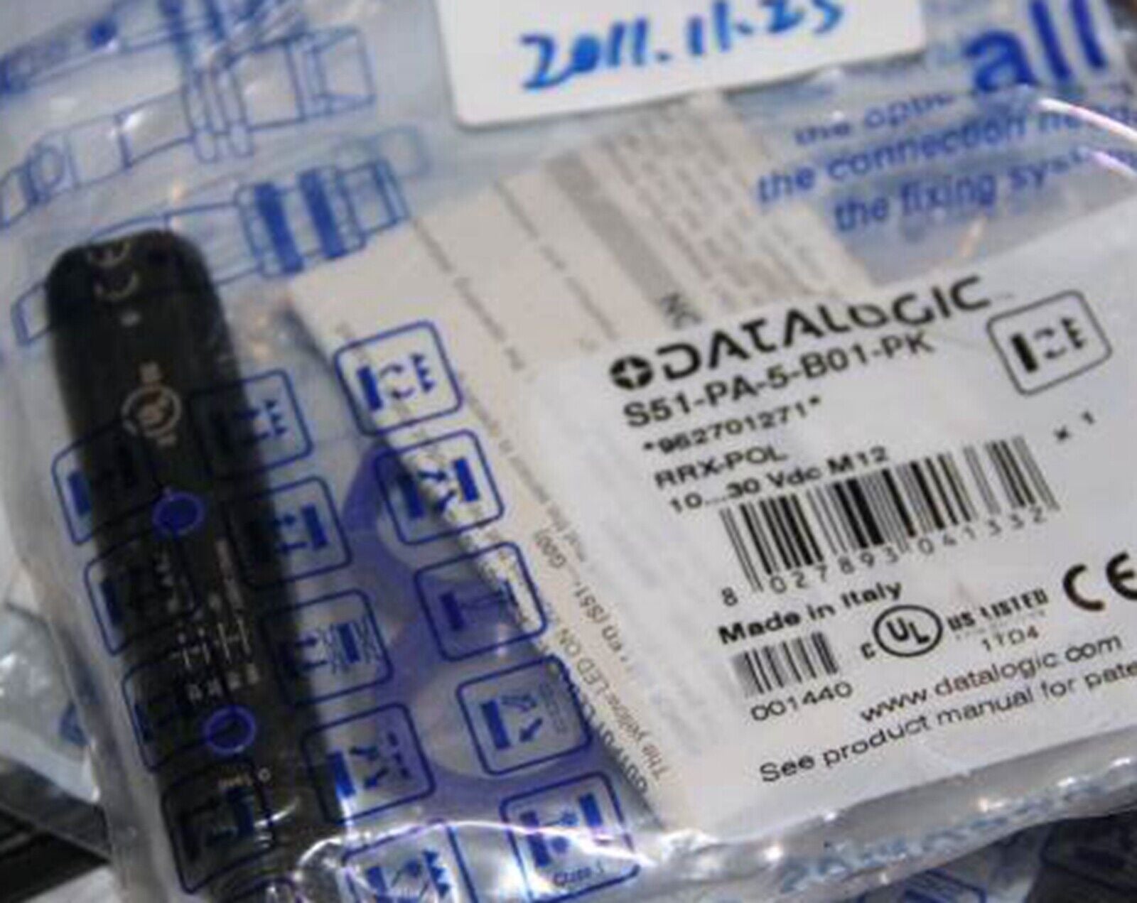 DATALOGIC S51-PA-5-B01-PK Photoelectric Sensor | High-Precision Motion Detection | Long-lasting Performance | Versatile Applications - DATALOGIC