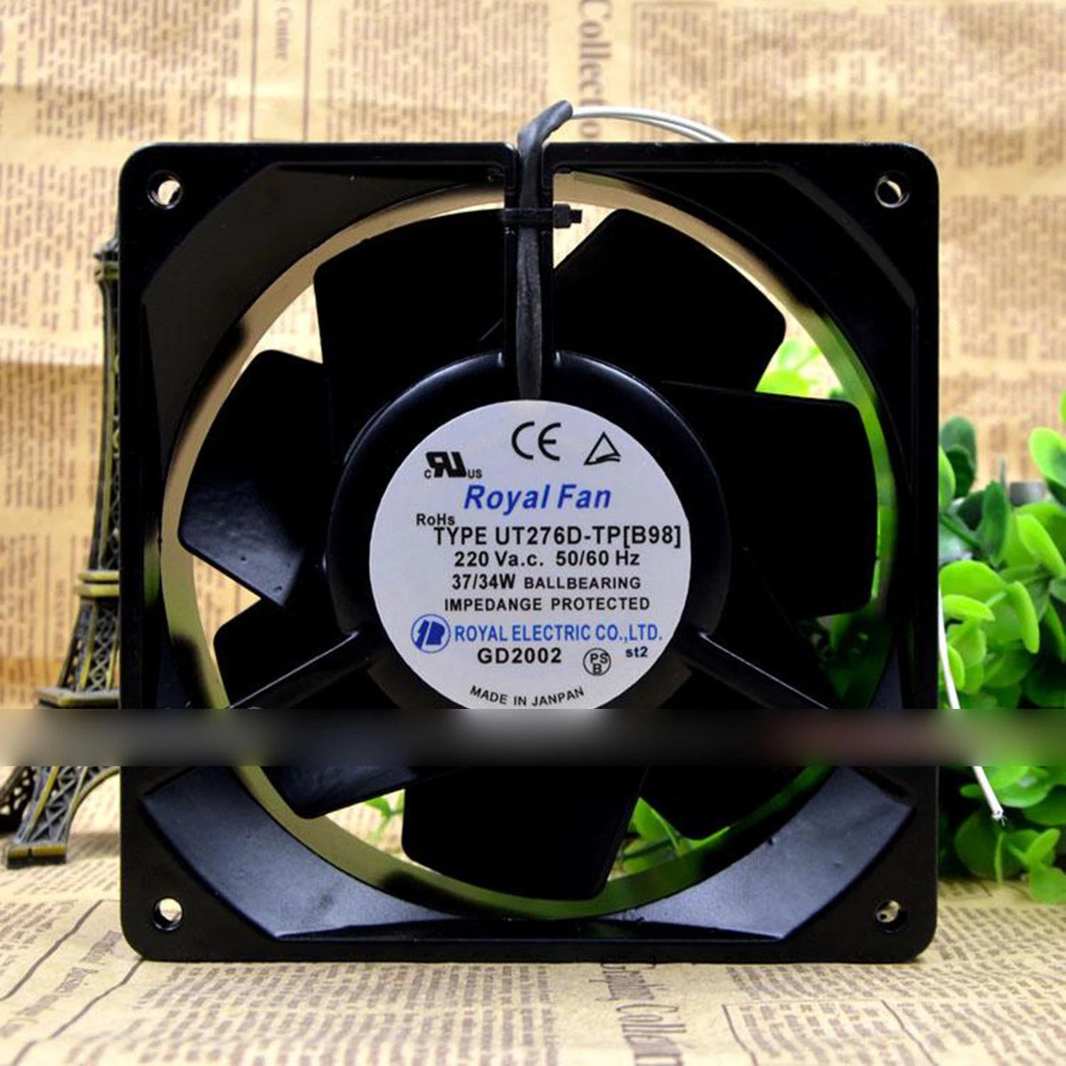 Royal fan UT276D-TP[B98] 220V 37/34W Cooling Fan#QW