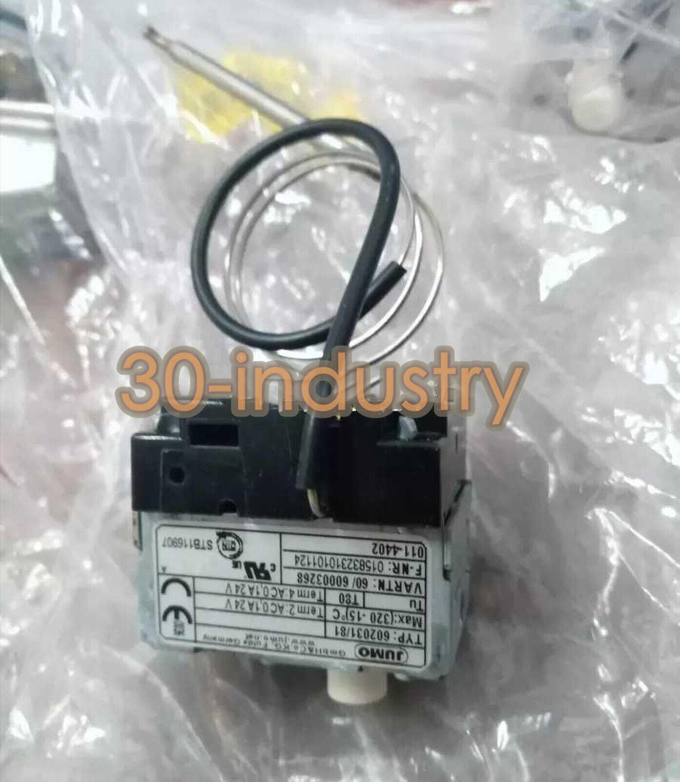 JUMO Temperature controller 602031/81 Temperature switch Oil temperature switch - KOEED