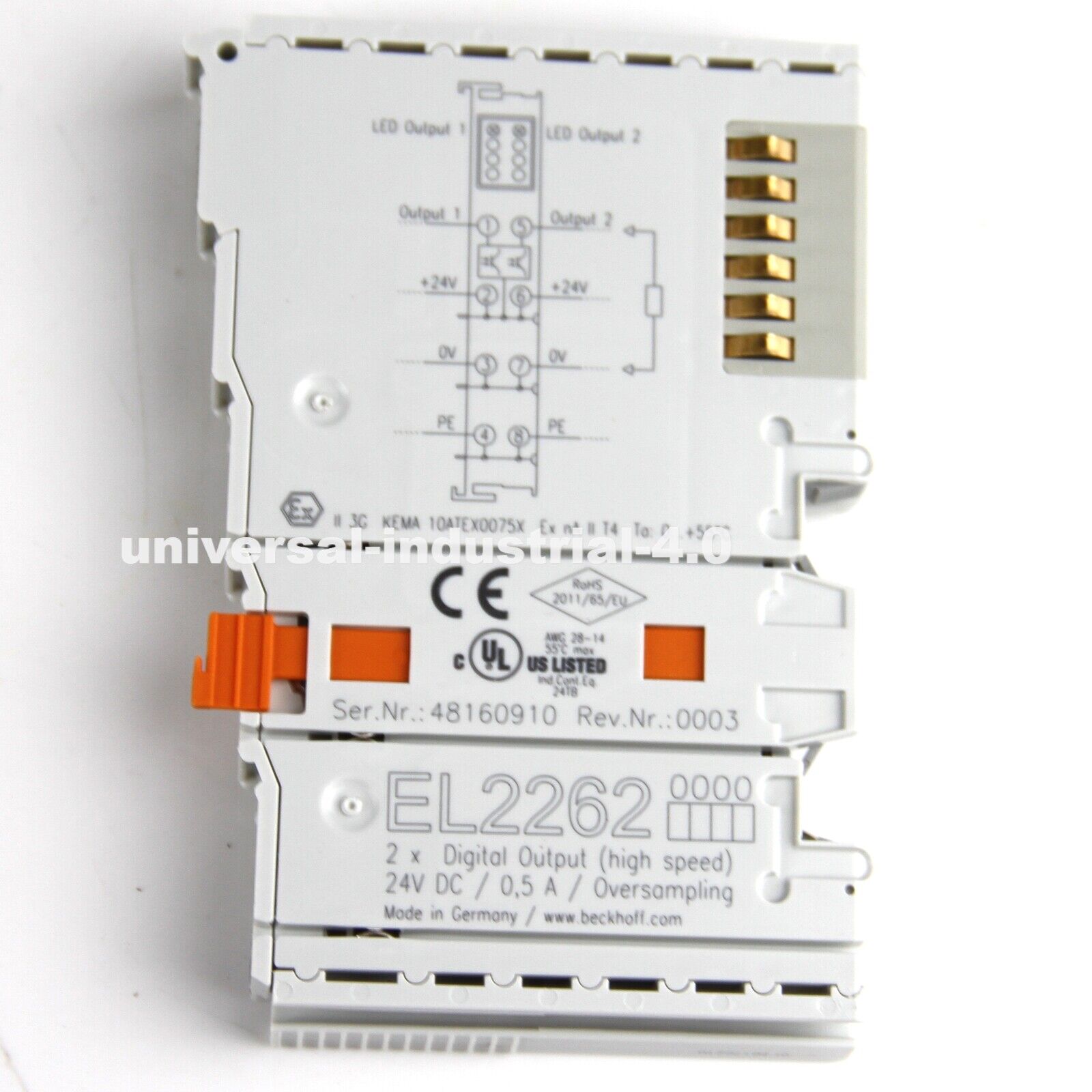 [BECKHOFF EL2262 PLC Module] - BECKHOFF