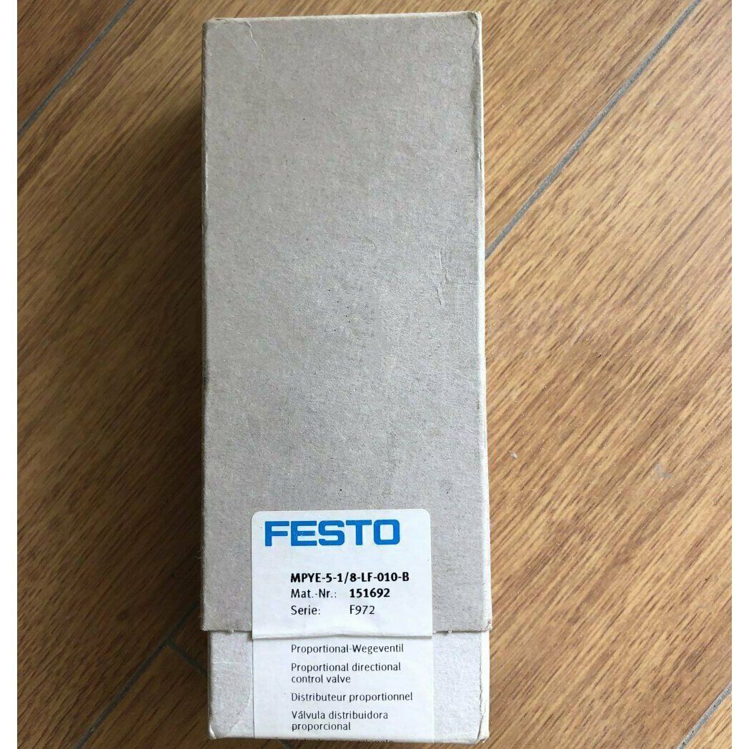 1PC FESTO MPYE-5-1/8-LF-010-B Fast Acting Proportional Valve - FESTO