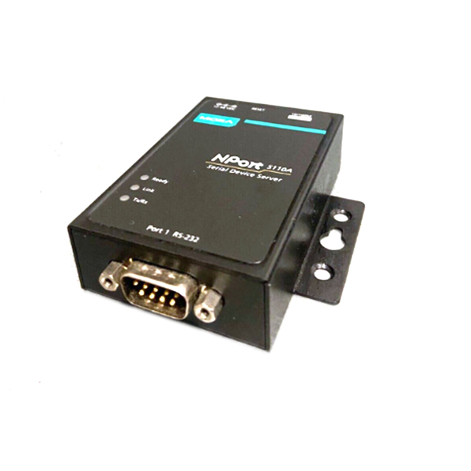 1PC MOXA NPort 5110A - 1 Port Device Server 10/100 Ethernet RS-232 DB9 Male - MOXA