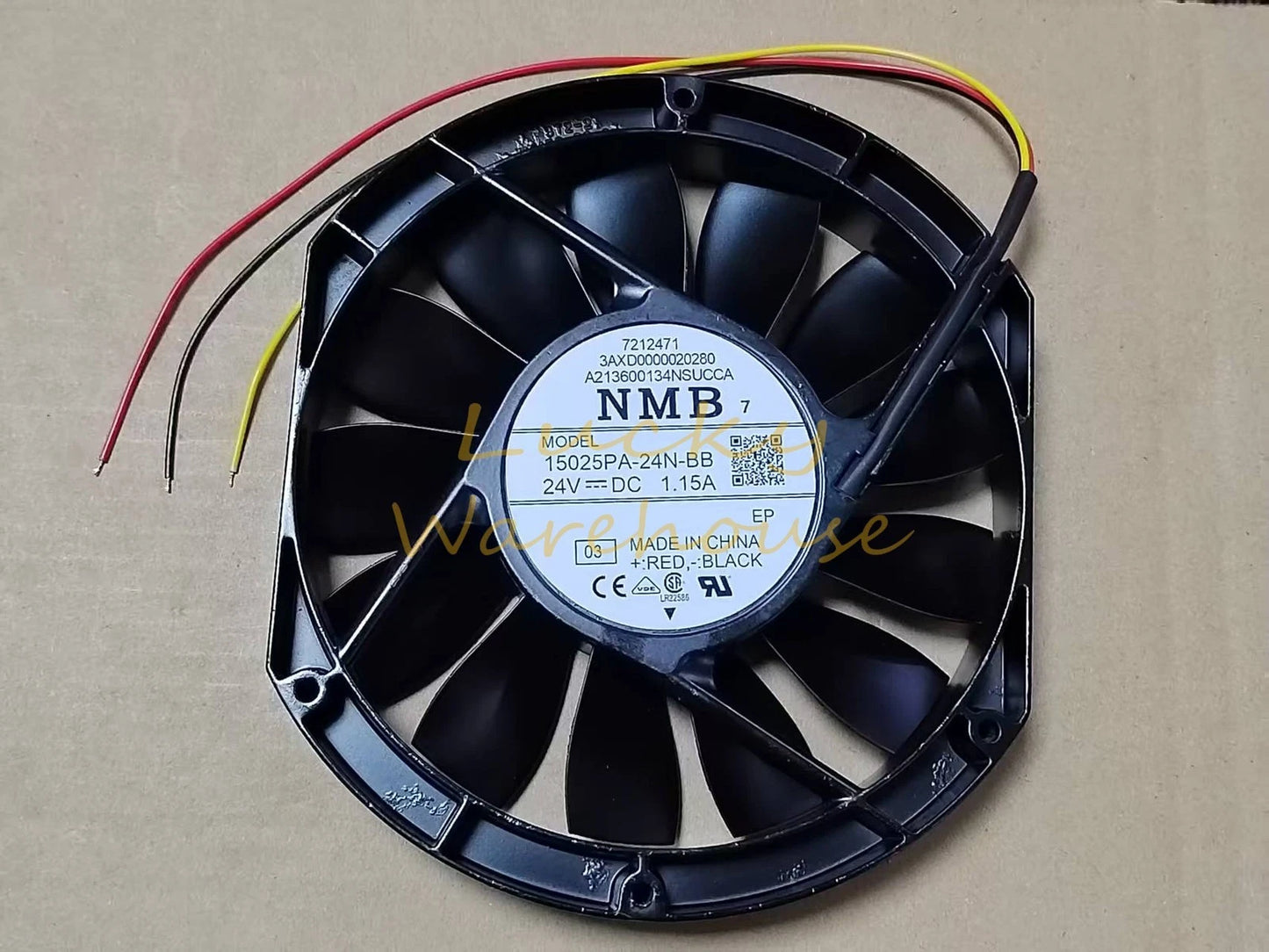 1pcs NMB 15025PA-24N-BB 24V 1.15A inverter DC cooling fan