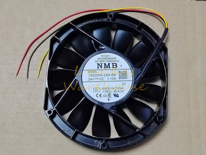 1pcs NMB 15025PA-24N-BB 24V 1.15A inverter DC cooling fan