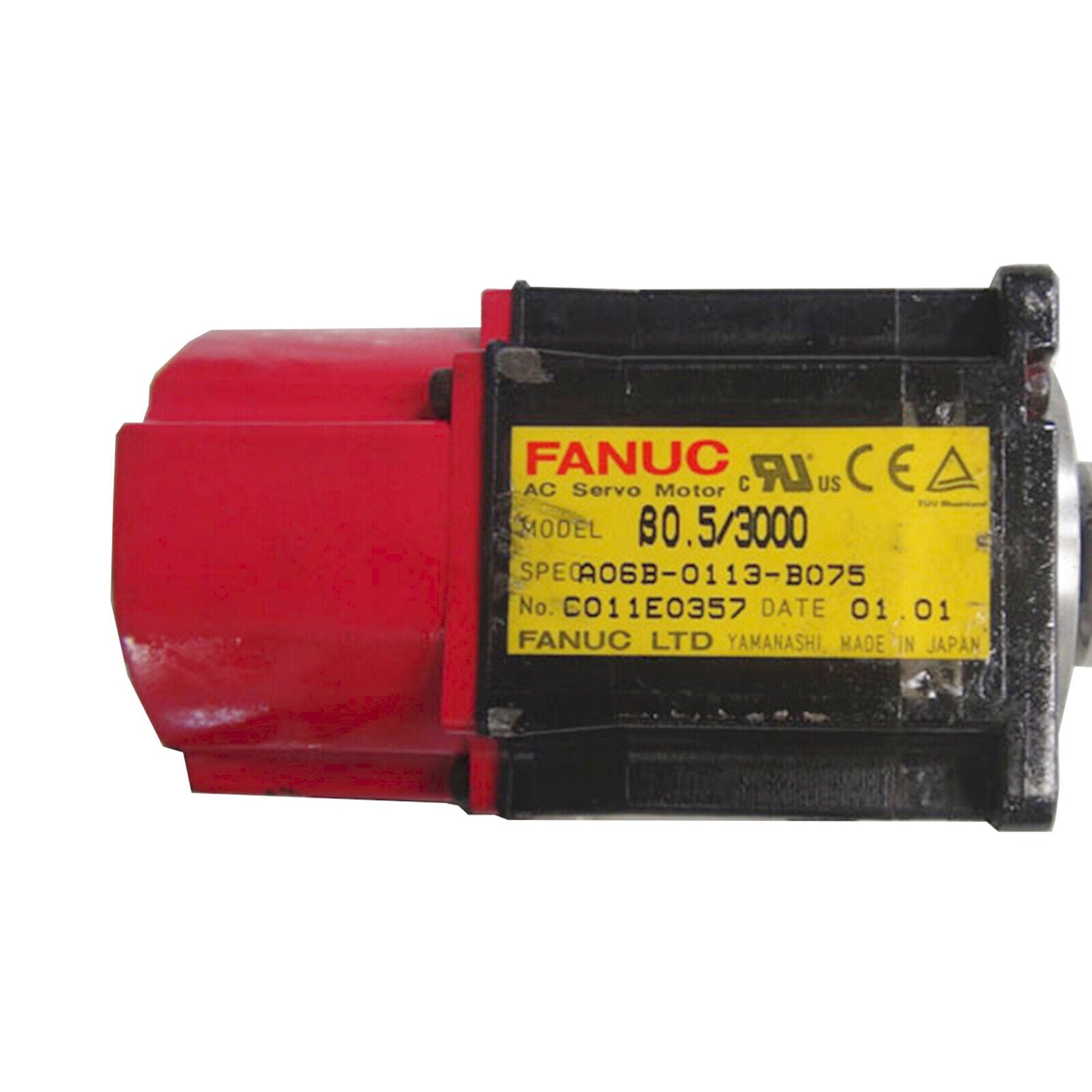 used One  Fanuc A06B-0113-B075 Servo Motor Tested in Good Condition