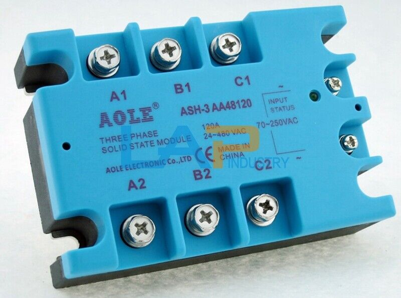 120A Three-Phase Solid State Relay ASH-3 AA48120 - SIEMENS