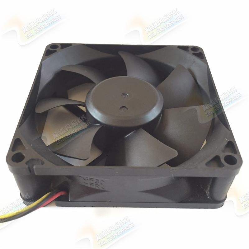 NIDEC D08K-24TU 13B(AX) 8025 DC24V 0.13A 8CM 3-Wire Cooling Fan