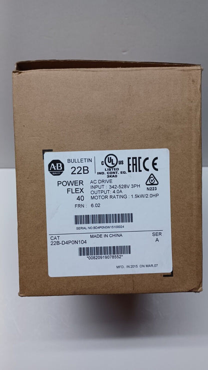Allen-Bradley PowerFlex 40 AC Drive - ALLEN-BRADLEY