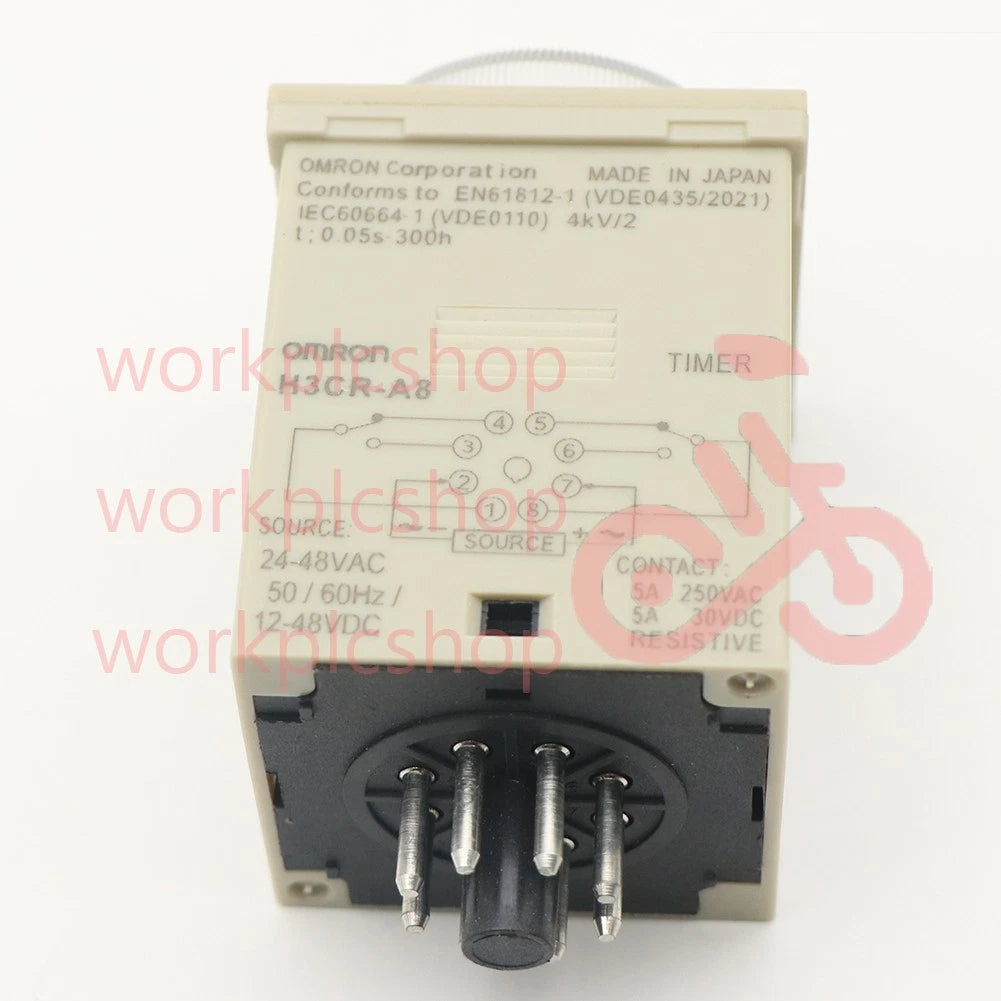 1PCS Omron H3CR-A8 H3CRA8 24-48VAC 12-48VDC Timer