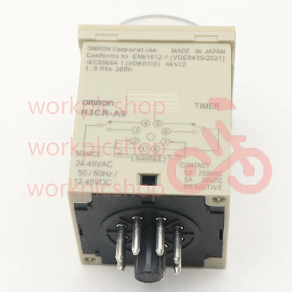 1PCS Omron H3CR-A8 H3CRA8 24-48VAC 12-48VDC Timer