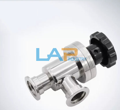 KF-50 Manual Flapper Vacuum Valve - Durable L-Shaped Design - VENDOR NAME
