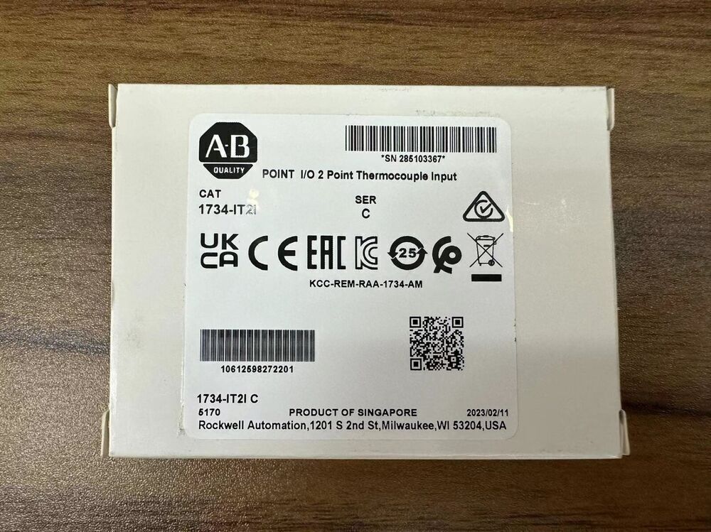 1734IT2I Factory Sealed AB SER C POINT 2 Point Input Module - IT2I