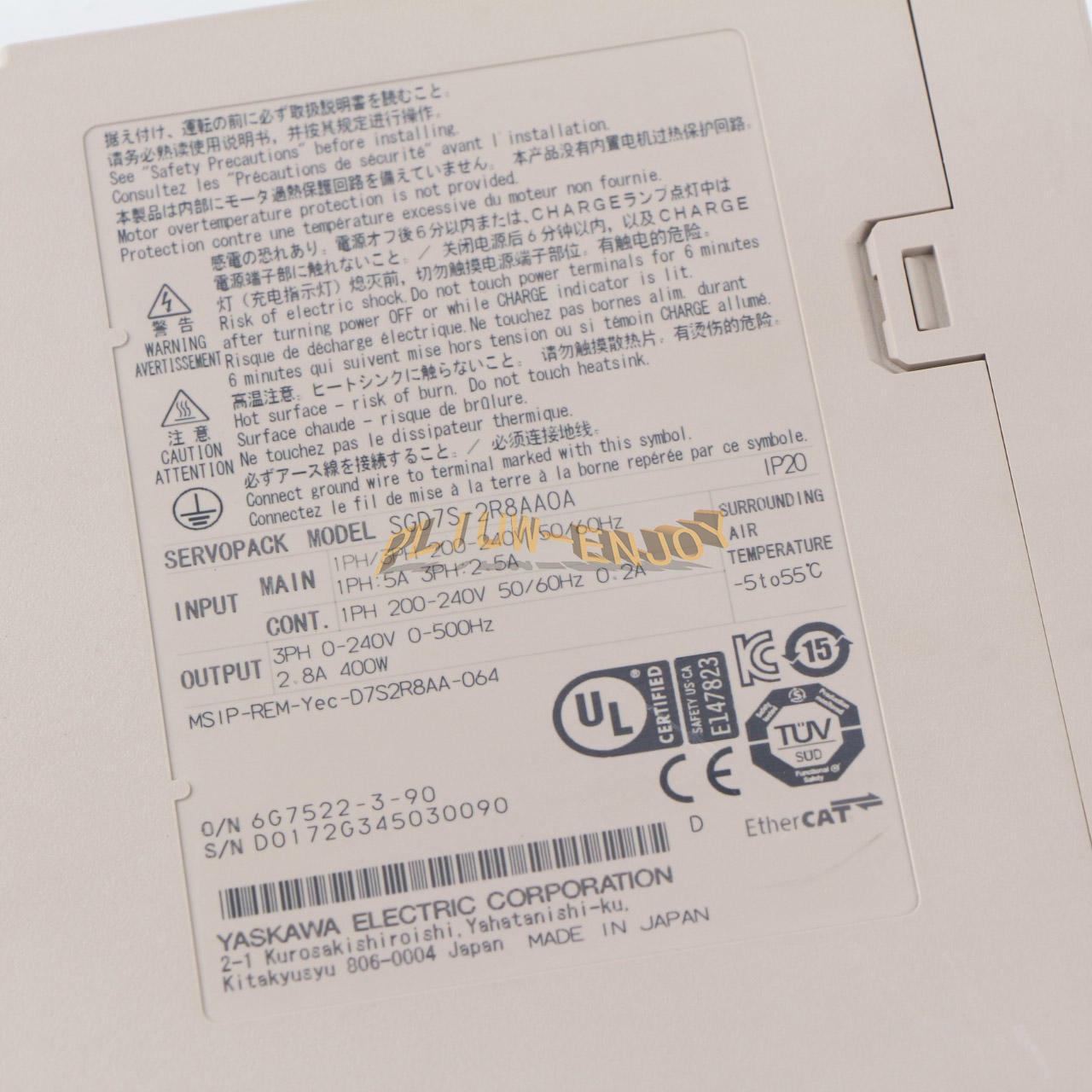new ONE Yaskawa Servo Drive SGD7S-2R8AA0A - YASKAWA
