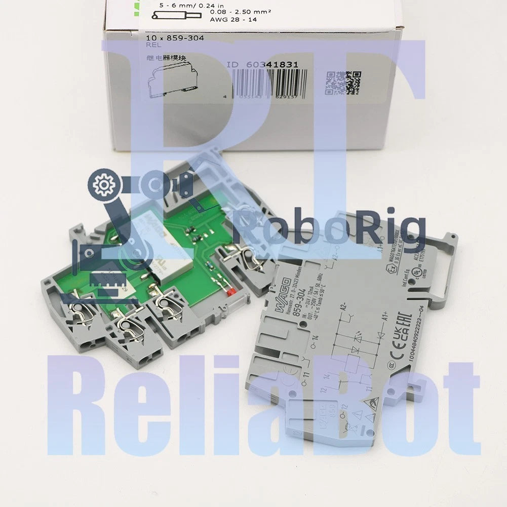 1PCS WAGO 859-304 Relay Module 859304