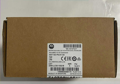 New Factory Sealed AB 2080-LC30-10QVB - XXXXX