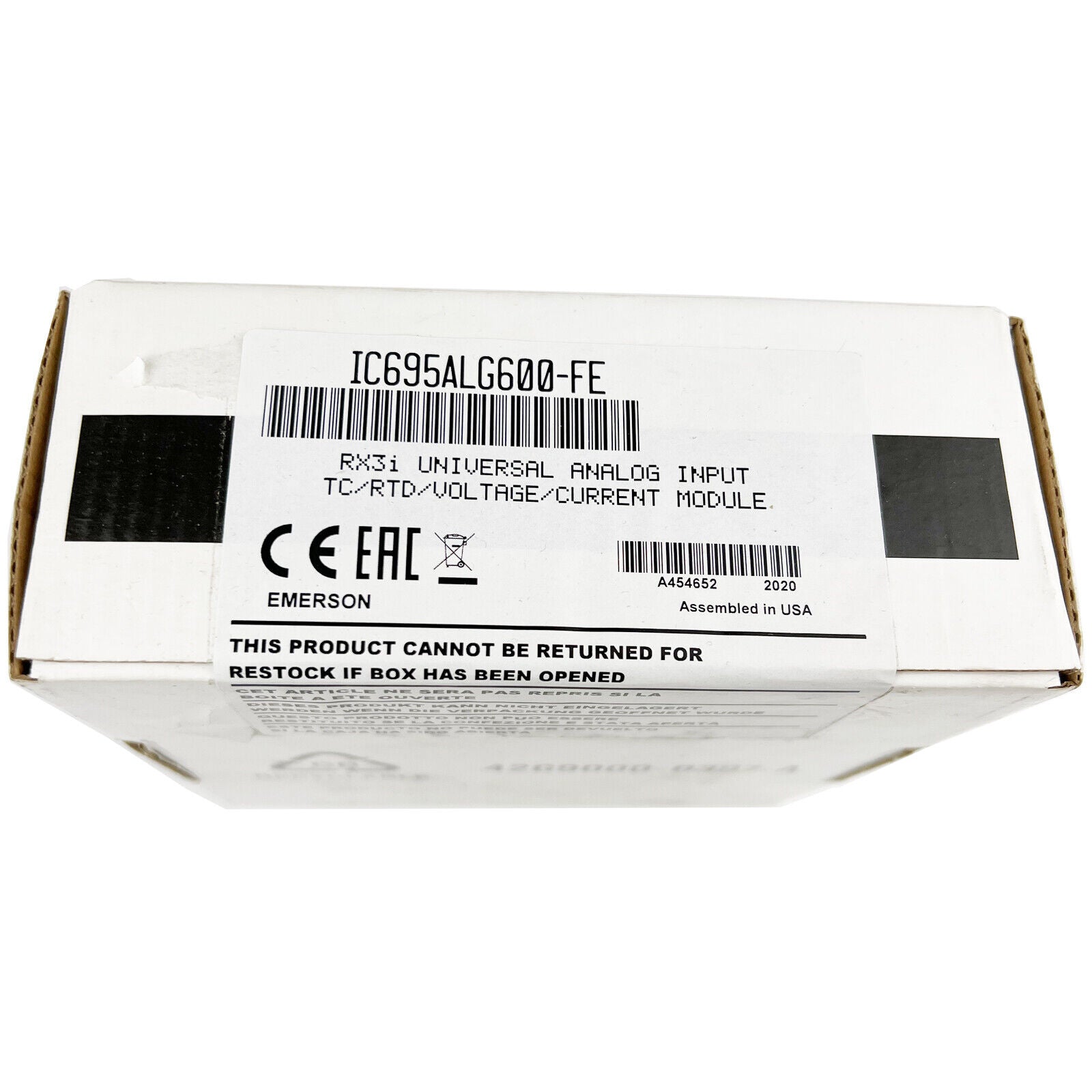 GE FANUC IC695ALG600 Analog Input Module In Box - GE FANUC