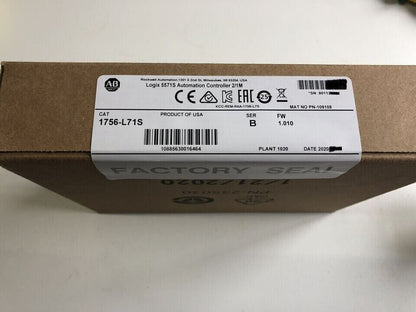 Allen Bradley AB 1756-L71S Ser B GuardLogix Automation Controller - ALLEN BRADLEY