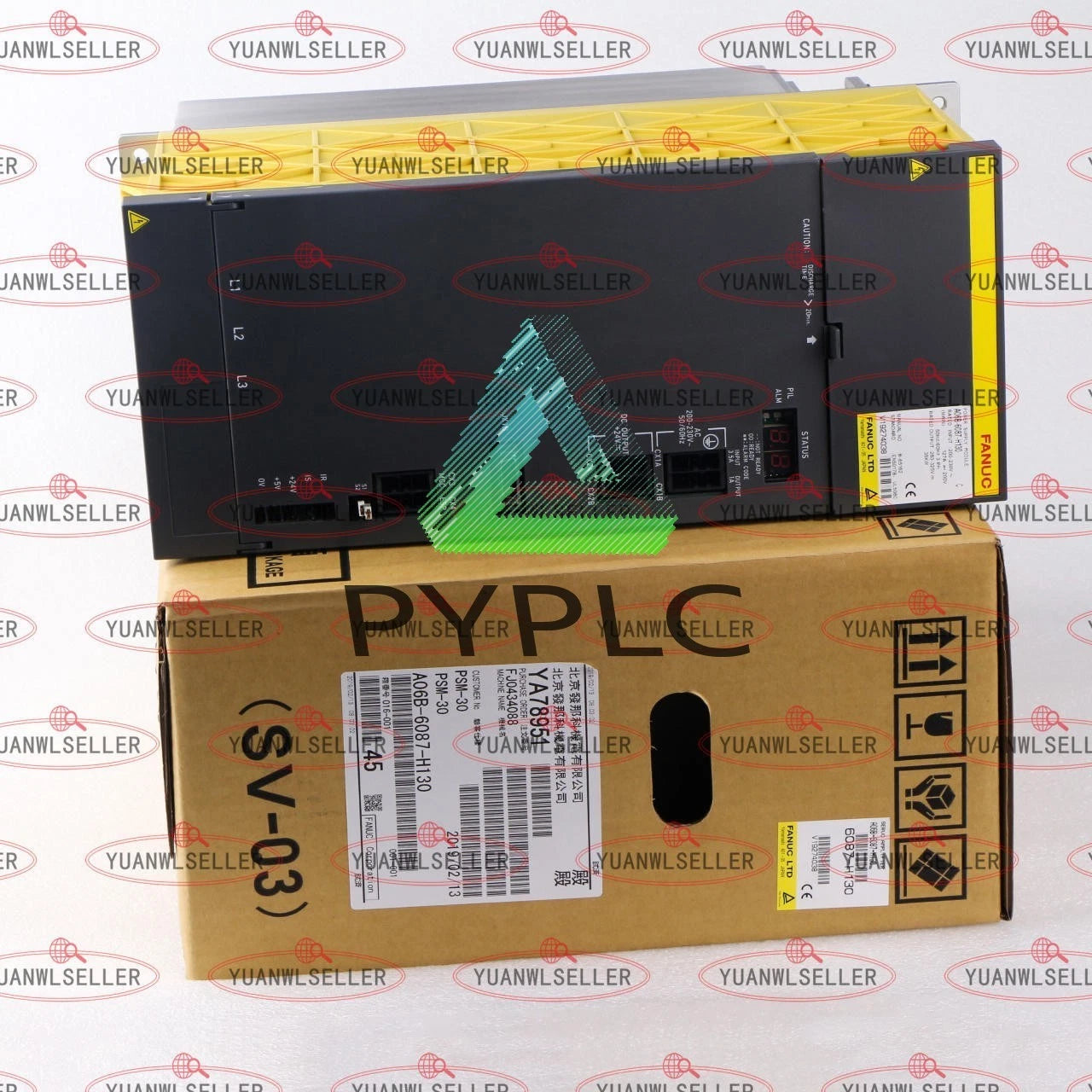 1PCS FANUC SERVO DRIVE A06B-6087-H130