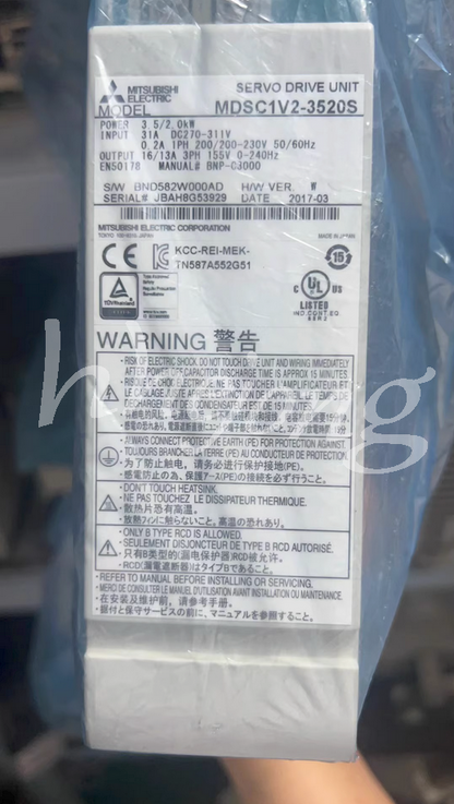 Mitsubishi Servo Drive MDS-C1-V2-3520S - MITSUBISHI