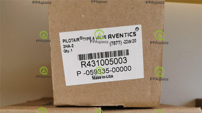 AVENTICS R431005003 PILOTAIR TYPE VALVE 2HA-2 - AVENTICS