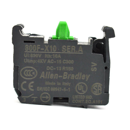 10pcs Allen-Bradley 800F-X10 800FX10 800F X10 SER.A Contact Block