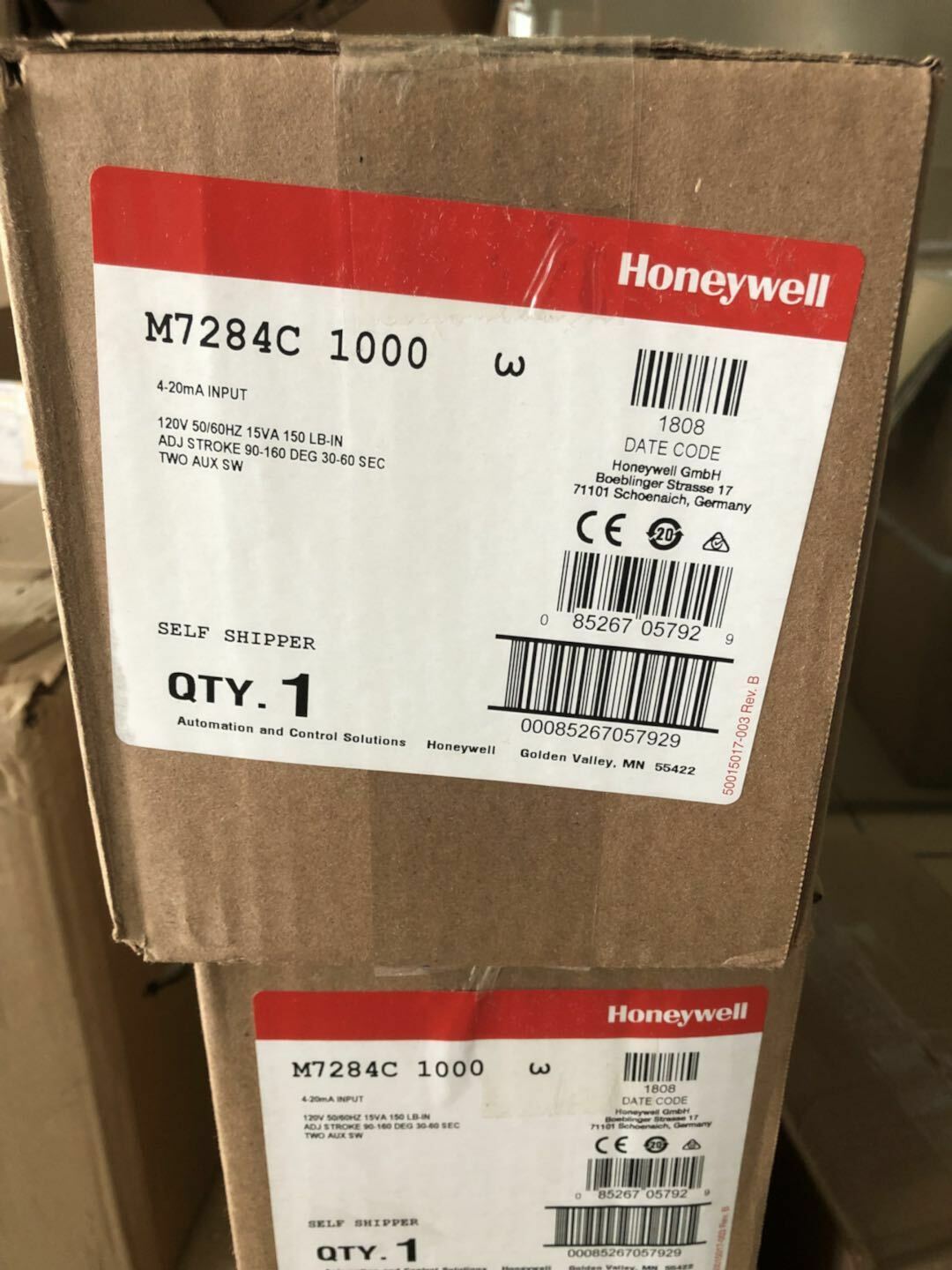 new  Honeywell Modutrol Motor M7284C-1000 M7284C1000 ping