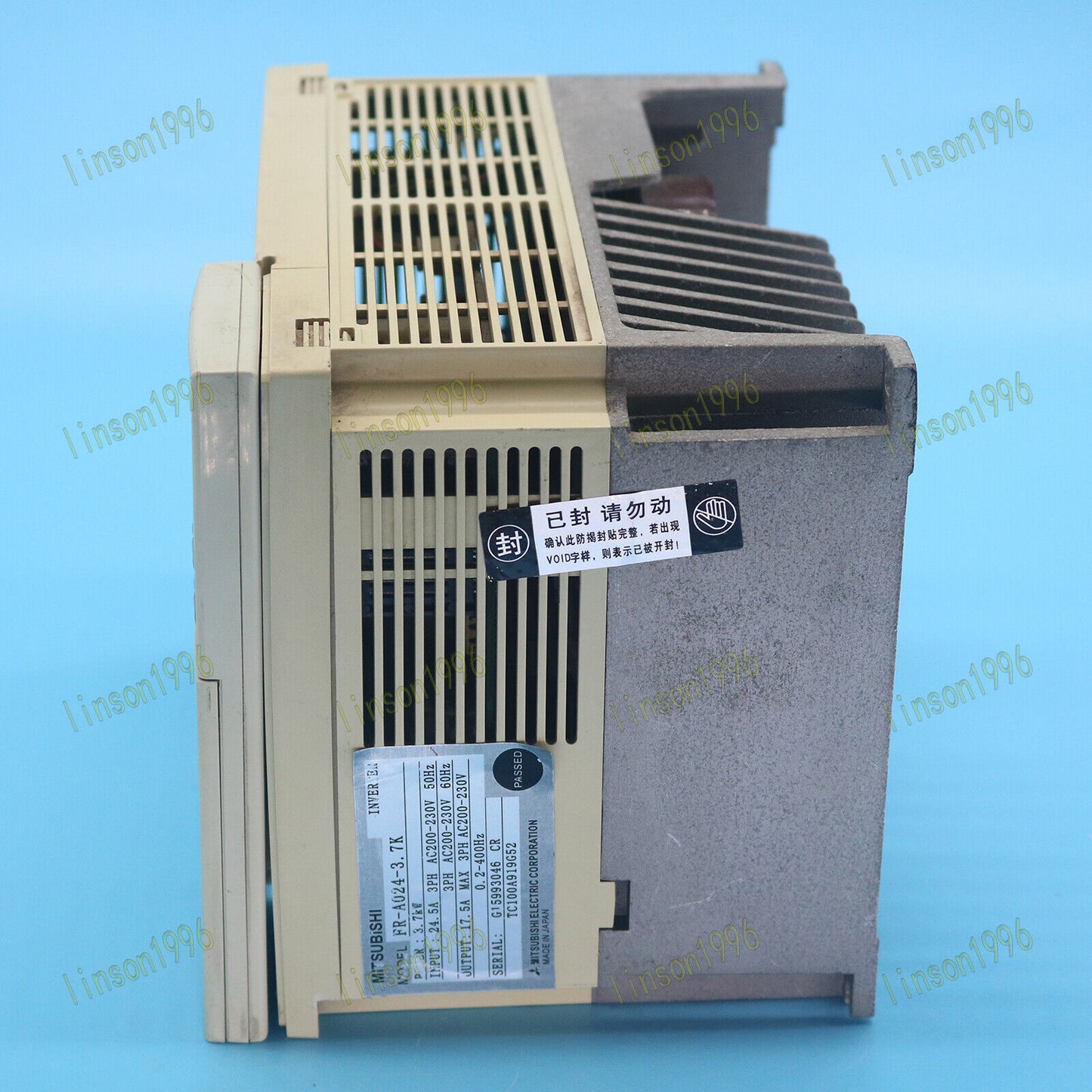 Used 1PC Mitsubishi Frequency Converter FR-A024-3.7K - MITSUBISHI