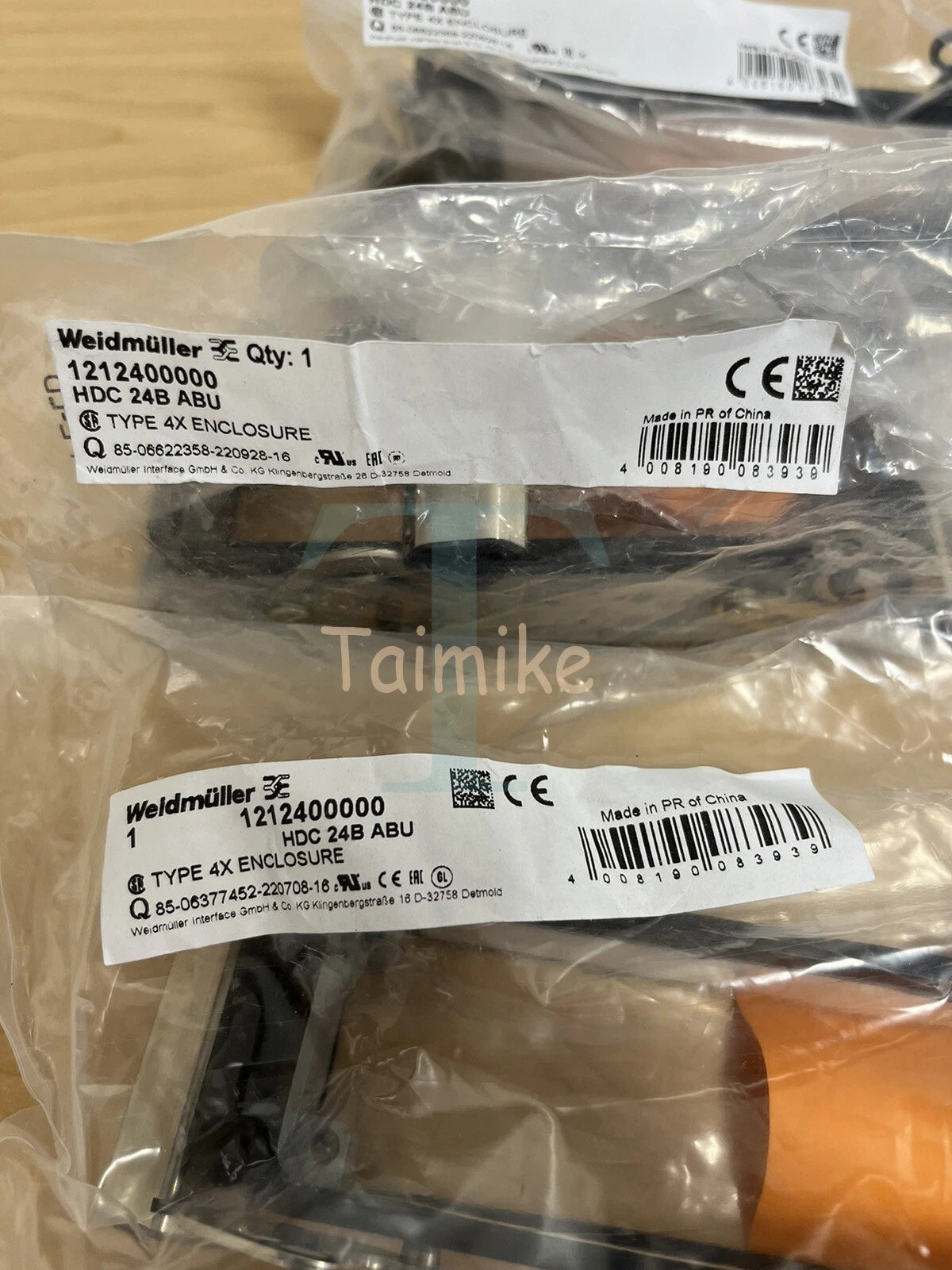 Weidmuller HDC-KIT-HE 16.120 and 24.130 Misc. Spare Part Lot - As Shown