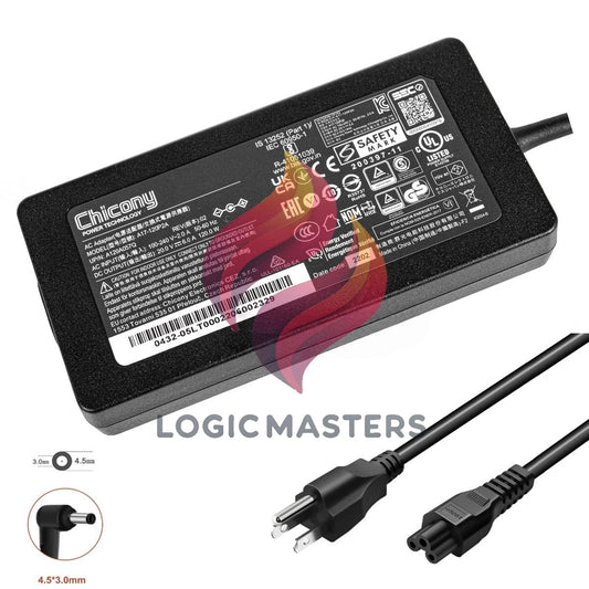 A17-120P2A Chicony 20V 6A 120W AC Adapter Charger For MSI GF63 Thin 11UC-692US