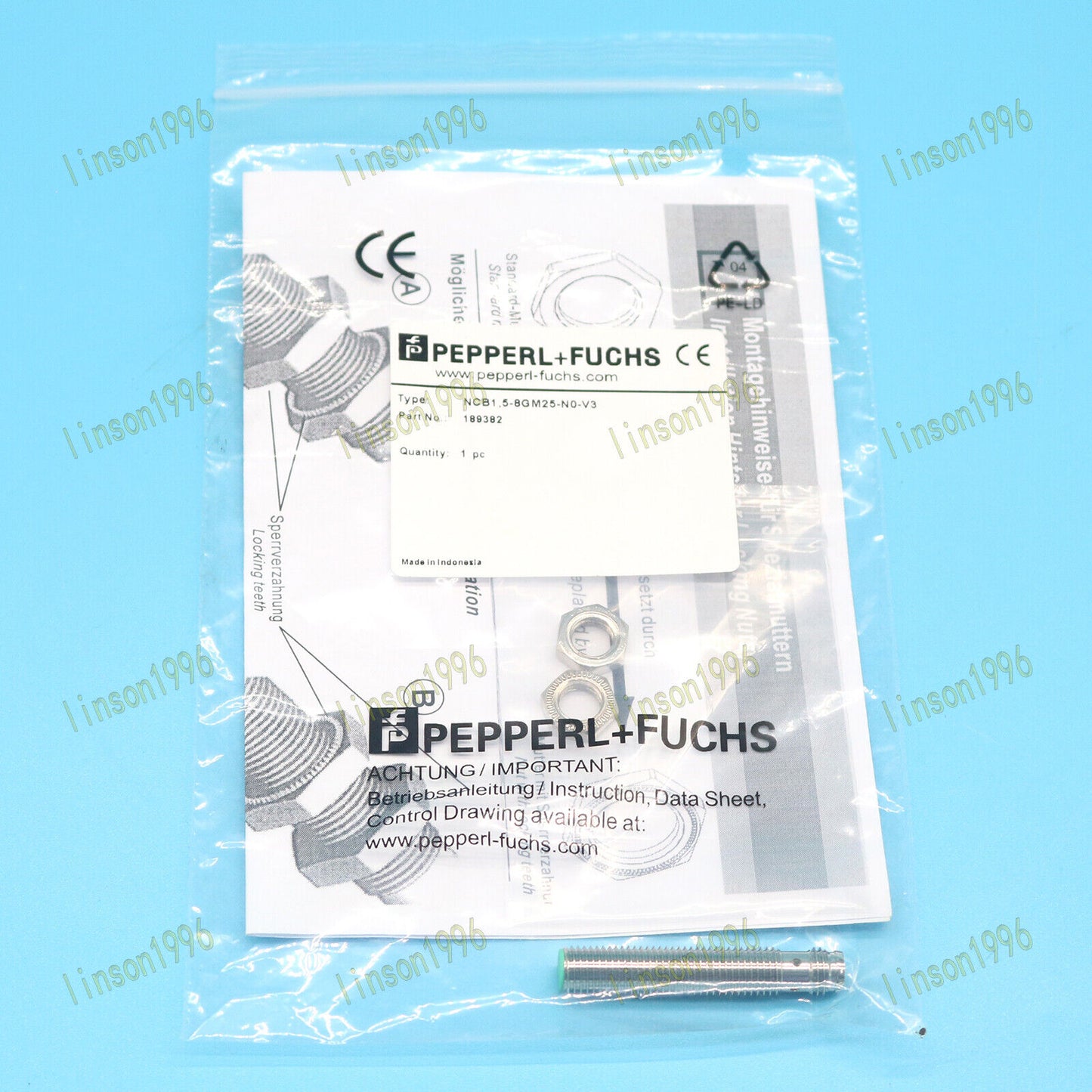 1PC Pepperl+Fuchs Sensor Spot Stock NCB1.5-8GM25-NO-V3 - PEPPERL+FUCHS